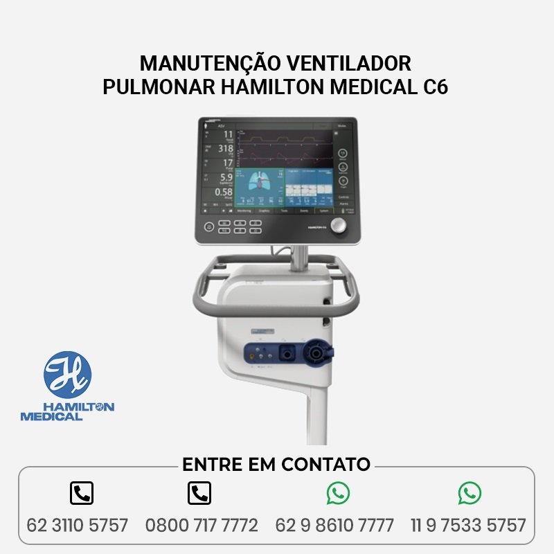 MANUTENCAO-VENTILADOR-PULMONAR-HAMILTON-MEDICAL-C6